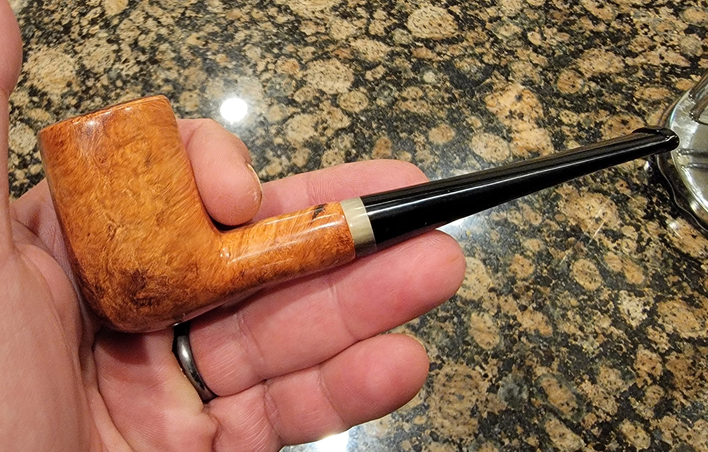Italian briar billiard/chimney (RA12)