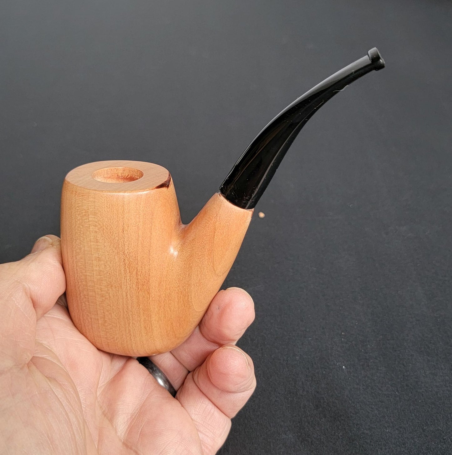 Oom Paul cherry pipe