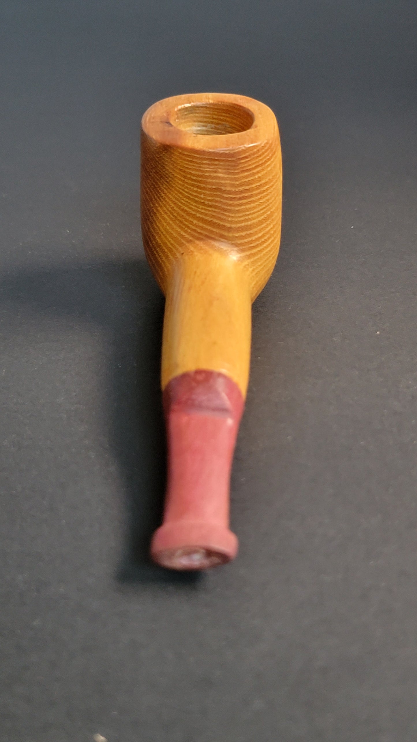 Nose warmer Osage orange with purpleheart stem