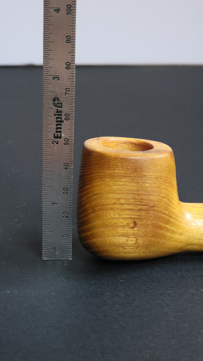 Nose warmer Osage with purpleheart (wood) stem (RA03)