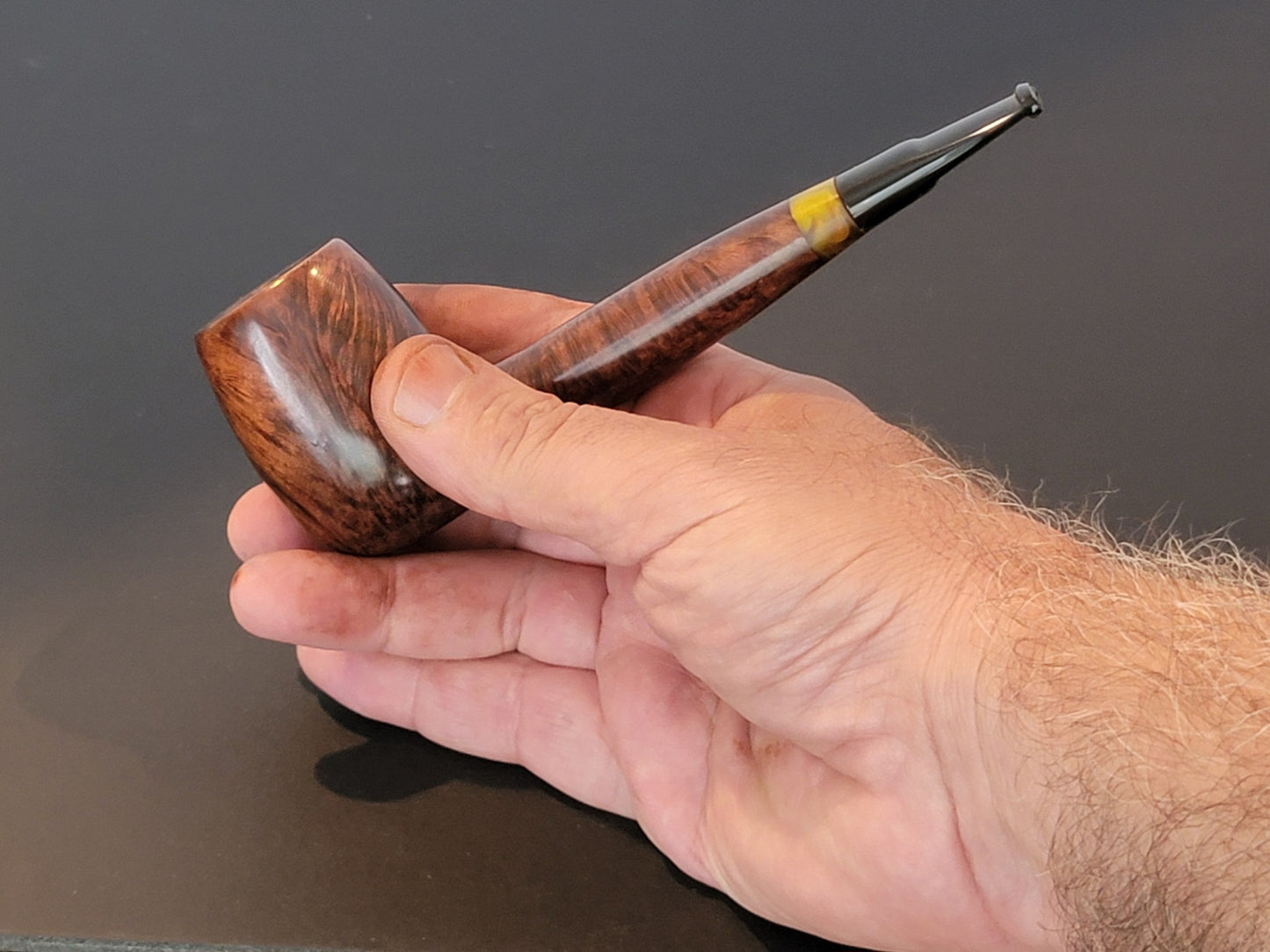 Briar Long Shank Billiard (RA32)