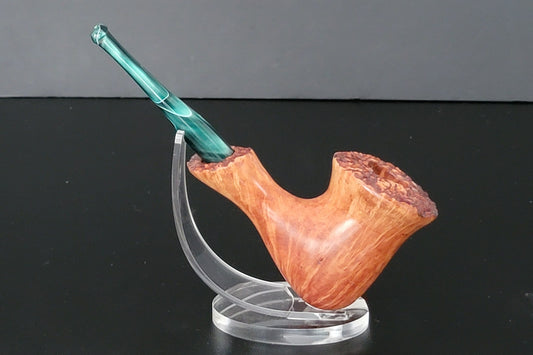 "Chantrelle" Briar Pipe with custom acrylic stem (RA40)