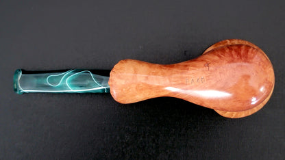 "Chantrelle" Briar Pipe with custom acrylic stem (RA40)