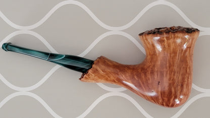 "Chantrelle" Briar Pipe with custom acrylic stem (RA40)