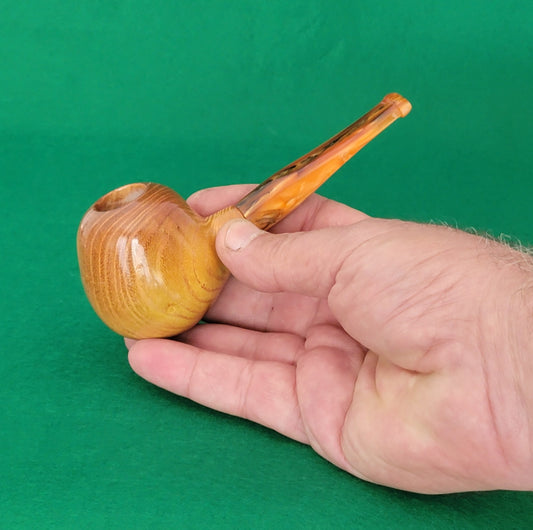Osage orange "Big Apple" pipe (RA44)