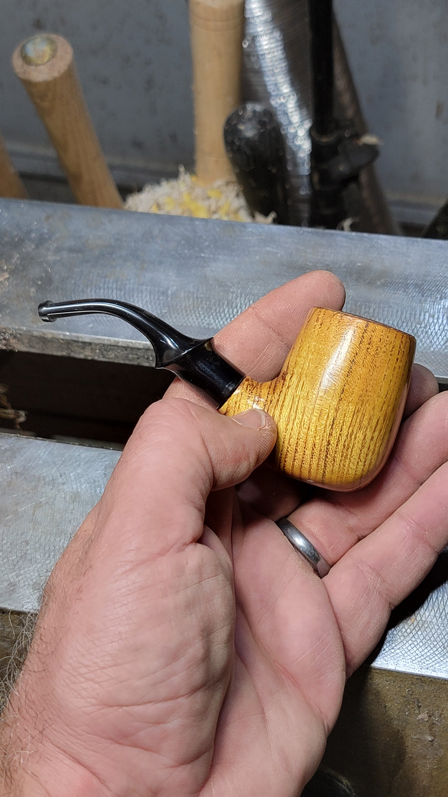 Small Bent Billiard - Osage Orange